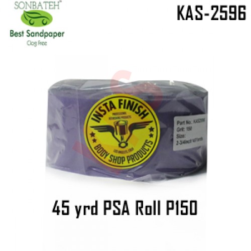 Sonbateh Dust free Ceramic Purple Back Film Velcro Sheet Roll, 150 Grit,  13.12 yd, Purple, KAS