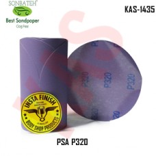 Sonbateh Ceramic Purple Film Glue Back Production Disc, 6 inches, 320 Grit, 100Pes, KAS-1435
