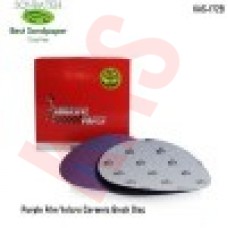 Sonbateh Ceramic Purple Film Velcro Back Production Disc, 6 inches, 40 Grit, 50pes, KAS-1729