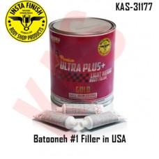 InstaFinish Batooneh Premium Ultra Plus+ Light weight Body Filler, Color Gold, KAS-31177