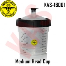 Instafinish Spray Gun Hard Cup & Collar, Size Medium, KAS-16001