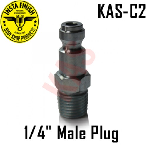 Pack of 25 CP1 1/4" NPT Male Quick Type C Plug 