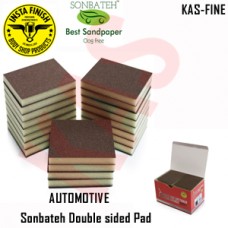 Sonbateh Softback Sanding Sponge/ Fine, grits 320-400 & 500, Color Black, KAS-FINE