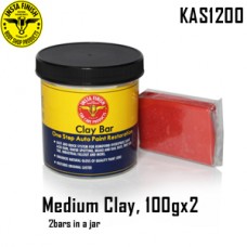 Instafinish Medium Clay Bar, Color Red, ...