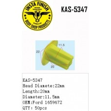 Insta Finish Yellow Clip for Ford, Head ...