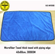 Microfiber thick towel with piping edge,...